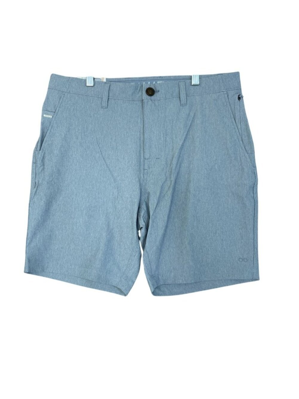 NWT Infinity Men's32 Blue Hybrid Stretch Shorts With Linearflex